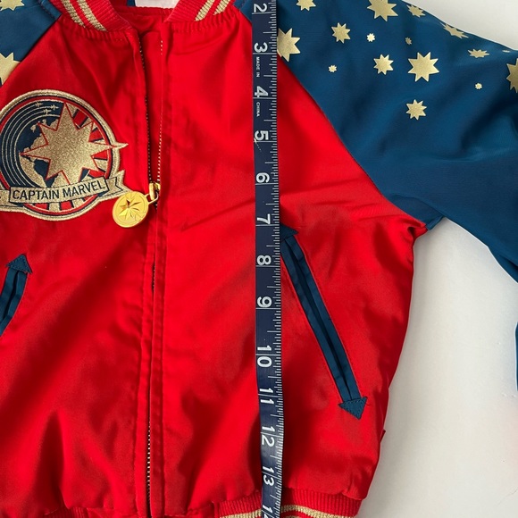 Marvel Captain Marvel derby jacket 4 - Picture 8 of 9